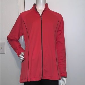 Ping coral full zip jacket